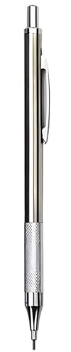 Matite - per redazione in acciaio inossidabile meccanico automatico | Strumenti di scrittura professionale per ingegneri, architetti e studenti | Forniture per uffici scolastici di precisione p