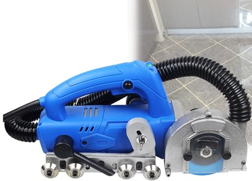 XNXYSMKJ Macchina per la Pulizia delle Fessure delle Piastrelle elettrica Domestica, Strumenti per scanalature, pulitore di Giunti per Piastrelle, Macchina per la Pulizia dei Giunti delle Piastrelle