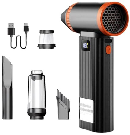 Compressed Air Duster 5 Speeds Rechargeable 130000RPM Portable