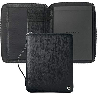 Conference zipped folder A5 Tradition Black