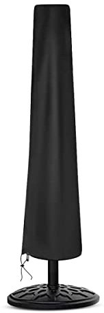 Parasol Covers Waterproof, UV Protection and Weather Proof Heavy Duty Rip Proof 169D (170 x 25 x 50) CM Cantilever Parasol Cover with Zip For Garden & Outdoor | Black