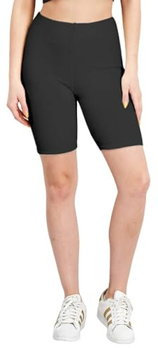P&R DANCEWEAR LTD nya enkla heta byxor: Stretchiga cykelshorts för aktiva sommargymkläder., Svart, XXL