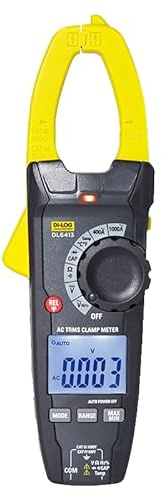 Di-Log DL6413 Digital Clamp Meter, 1000 Amp AC True RMS, CAT IV 600V, with Temperature and Capacitance Measurement