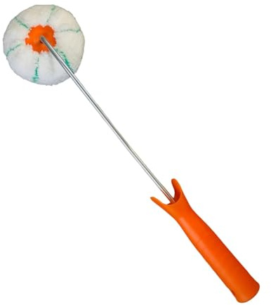 Rullo per pittura ad angolo, strumento per pittura a parete, per spazi ristretti, fai da te, decorazione per la casa e l'ufficio, 41 x 9 x 2 cm