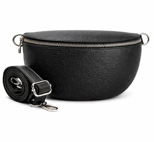 Woodland Leathers Cross Body Bag for Women Genuine Italian Leather Cross Over and Bumbags for ladies, Convertible Crossbody Sling Bag leather Belt Bag for Women with Adjustable Strap | Crossbody Bag Bumbag