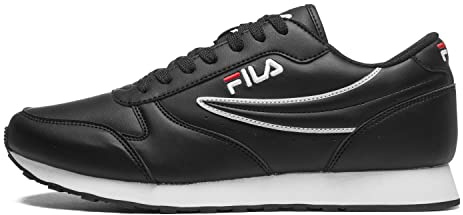 FILA Homme Orbit Mens Tennis-basket-basses, Noir, 40 EU