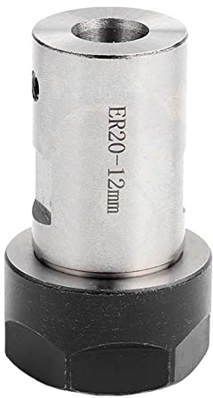 Pinza Portautensili per Mandrino Torni 12mm ER20 Albero Motore | Bloccaggio sicuro albero motore, Alta resistenza/durezza, Struttura robusta torni/fresatrici, Tecnici/operatori