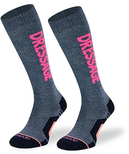 SKIETY Abbigliamento equestre Donna e uomo – Calze al ginocchio per donna e uomo – Calze da equitazione Equestre Donna e uomo – Calze da equitazione Bambina – Calze da equitazione Lana
