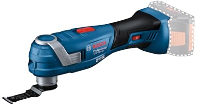 Bosch Professional 18V System Utensile multifunzione a batteria GOP 18V-34 (motore brushless, Vibration Control, impugnatura sottile da 180 mm, incl. 1 lama, senza batteria/caricabatteria)