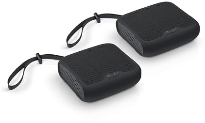 Teufel BOOMSTER GO Portable Bluetooth Lautsprecher Speaker Wireless Musik USB-C Wasserdicht nach IPX7 (Schwarz)