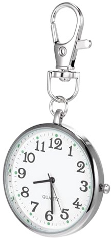 SAFIGLE Montre pour Infirmière avec Porte Clés Design Élégant pour Usage et Examens
