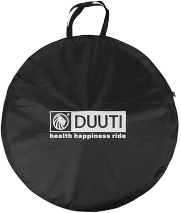 TRIWONDER 1 Pack Bike Wheel Bag 29 Bicycle Wheelset Carry Handbag Travel Bag Waterproof Wheel Storage Cover for MTB Mountain Road Bike (Black)