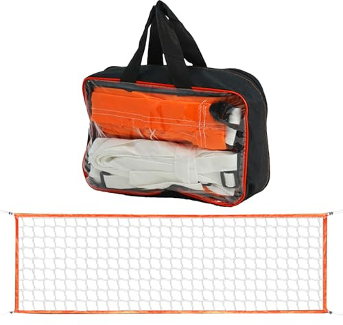 Rete da pallavolo per piscina - Rete da badminton portatile, con custodia | Attrezzatura per sport acquatici multifunzionale per feste in spiaggia, campeggio, giardino, intrattenimento, gioco, l