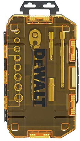 DEWALT DWMT75421 3/8 Socket Set and Ratchet