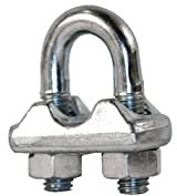 Serre-cable a etrier zingue 20mm