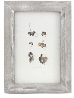 Cornice per Foto Vintage, Cornici Foto da Parete Legno, Portafoto in Legno da Decorare Piccole Montaggio Verticale o Orizzontale per Decorazione della Casa da Tavolo 9 x 13 cm (Colore del legno)