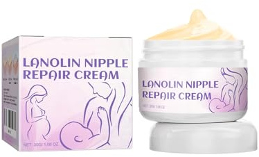 Crema de Lanolina Purelan para Pezones, Alivio para Pezones Doloridos y Piel Secaa,100% Natural,Calma,30G