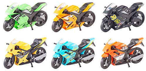 Teamsterz 7535-74323 Toy Bike, Multicolour