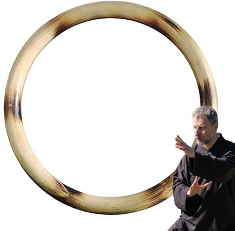 Anneau Bâton En Rotin Accessoire Entraînement Kung Fu Renforcement Poigne