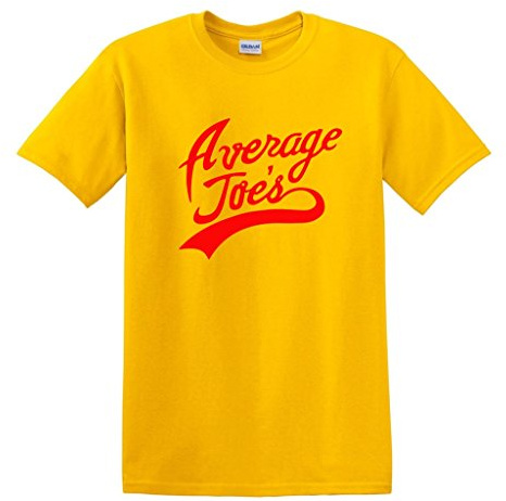 Revolutionerande T-shirts Average JOES Dodgeball rolig gym tung bomull t-shirt liten – XXL