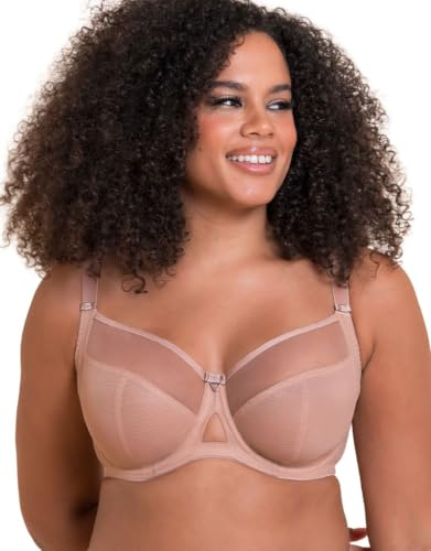 Curvy Kate Soutien-Gorge Décontracté Victory Balconnet Femme, Beige (Latte), 70K