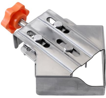 Abrazadera de ángulo recto - tornillo de banco, abrazadera de ángulo recto para madera | herramienta de banco oscilante ajustable, tornillo de banco de abrazadera de esquina de acero inoxidable de 90