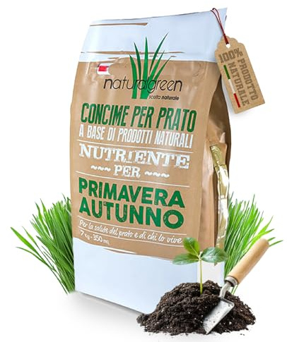B4Green Concime Prato Primavera e Autunno (350m²) Azotato Lenta Cessione