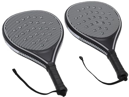 Vroomoto Racchetta da Padel Set da Tennis Racchetta Paddle Tennis Beach Telaio Leggero in ABS Pro EVA Core Impugnatura Bilanciata con 46,5 X 26 X 3,9 Cm (#1)