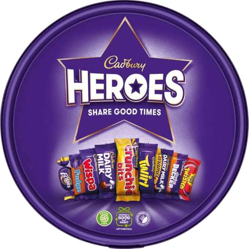 Cadbury Heroes Chocolate Tub, 660 g