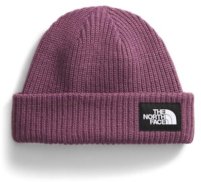 The North Face Unisex Salty Lined Beanie Hat, Midnight Mauve, One Size
