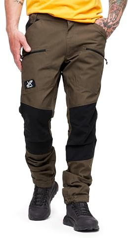 RevolutionRace Herren Nordwand Pro Pants, Hose zum Wandern und für viele Outdoor-Aktivitäten, Mud, XL