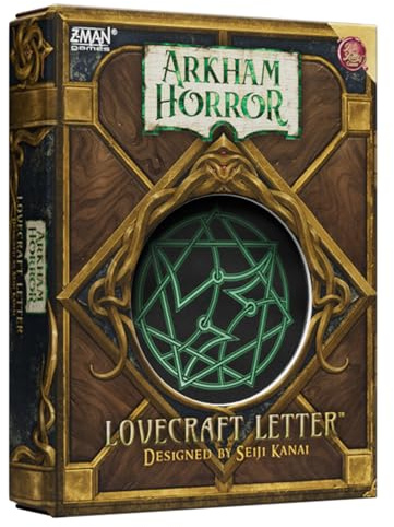 Asmodee Z-Man Games | Arkham Horror: Lovecraft Letter | Card Game | Ages 14+ | 2-6 Players | 20+ Minutes Playing Time