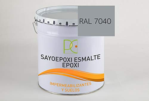 PINTURA EPOXI 2 COMP. PARA SUELOS COLOR GRIS 6 KG (4 kg. base + 2 kg. catalizador)