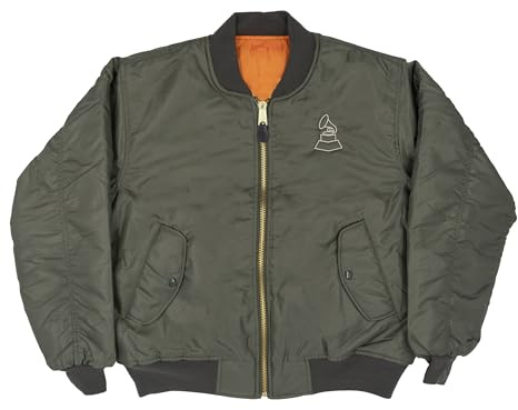 GRAMMYS Classic Rothco Flight Jacket, Sage, Small