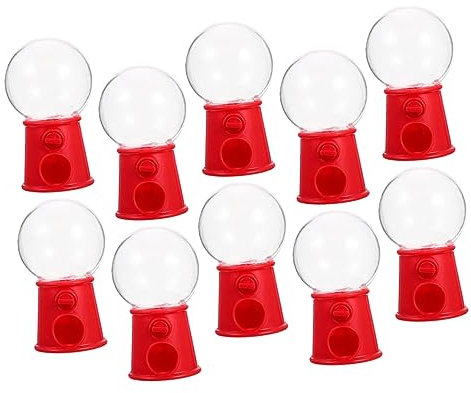 Warmhm 10pcs Dispenser Gumball Machines Creative Candy Catching Box Toy for Boys and Girls Fun and Engaging Childhood for Parties and Celebrations