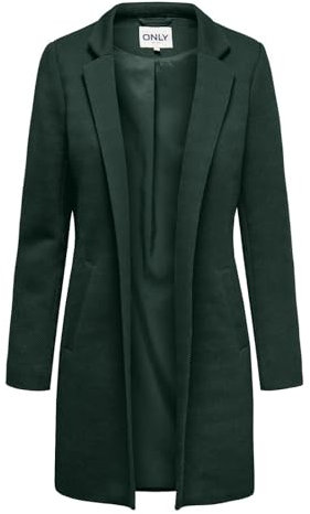 ONLY Damen Kurzmantel ONLSoho Linea Coatigan lange Damenjacke Cardigan 15304271 Pine Grove XS
