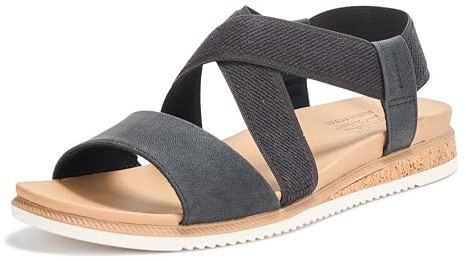 Skechers Women's Desert Kiss Low Sandal, Black, 5.5 UK