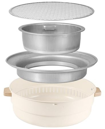 Kolgrillar – bärbar grill på 31,8 cm, kolgrill, Hibachi-grill för matlagning utomhus, kött och grönsaker