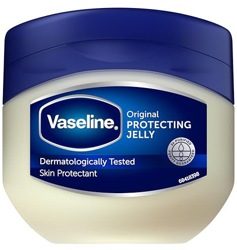 Vaseline Original Hautschutz, Hautpflege bei rissiger, trockener Haut und Ekzemen 4 x 100 ml