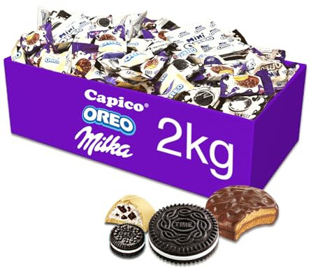 Capico Cookies Mix Box mit Mr.Tom & Milka (2kg) ca. 180 Teile