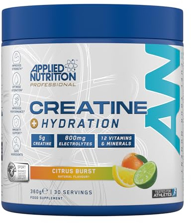 Applied Nutrition Creatine + Hydration (360g) Citrus Burst - Kreatin - Kreatin-Mix