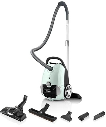 ETA Beutelstaubsauger Avanto I 800 W I HEPA 12 Filter I 10 m Aktionsradius I 3 l Volumen I leise (69 dB) I inkl. Parkett-, Polster- & Kombidüse