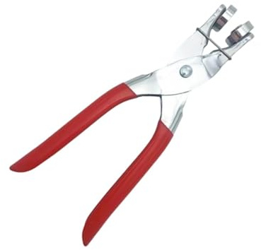 Alicates compactos con ojales para reparación de zapatos, mecanismo de perforación fácil, adecuado para principiantes, expertos, alicates de ojales