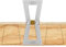Housolution Dovetail Marker, Modello per Incastro a Coda di Rondine, Utensile per Misurazione Misura 1:5-1:6 e 1:7-1:8 per Lavorazione del Legno Argento