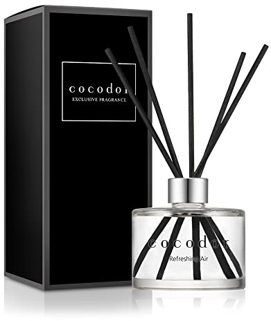 COCODOR Signature Reed Diffuser Set/Refreshing Air / 6.7oz /1 Pack/Home Fragrance Diffuser, Oil Scent Diffuser for Bathroom Shelf Decor