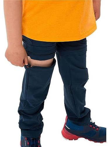 VAUDE Unisex Kinder Kids Zo Slim Fit Trousers Trainingshose, Dark Sea, 140 EU