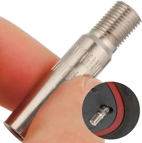 BIGMIX® Extensión Válvula Aire Neumático | Compatible con Patinetes Eléctricos y Otros vehículos