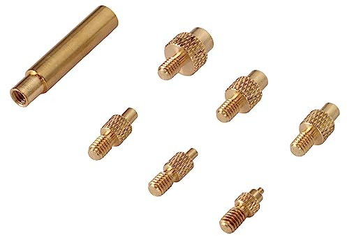 Soldering Iron Tips for Use with M2,M2.5, M3, M4, M5, M6 1/4 Inch, M8 Heat Set Inserts, Universal 936 Soldering Iron Tip Nut Embedding Tool, 3D Printer Accessories