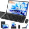 FACETEL Tablet 11 Zoll Android 13 Tablet mit 5G WiFi GMS - Zertifizierung Octa-Core Tablet PC mit 16GB RAM + 256GB ROM TF 1TB | 8600mAh | 2K HD | 5MP + 13MP, Tablet mit Tastatur und Maus - Gray