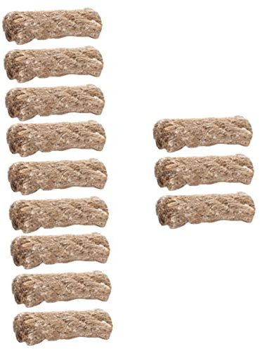 POPETPOP 12 Pièces Corde d'éclairage extérieur Corde à feu en Cire Allume-feu de Camping Accessoires de Camping accesoire Camping Allume-feu de Survie Allume feu